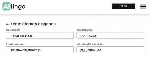 Ihre Kontaktdaten