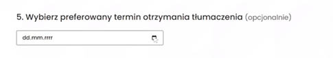 Wybierz termin